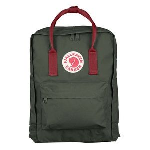 Kanken Mini Backpack Forest Green/Ox Red